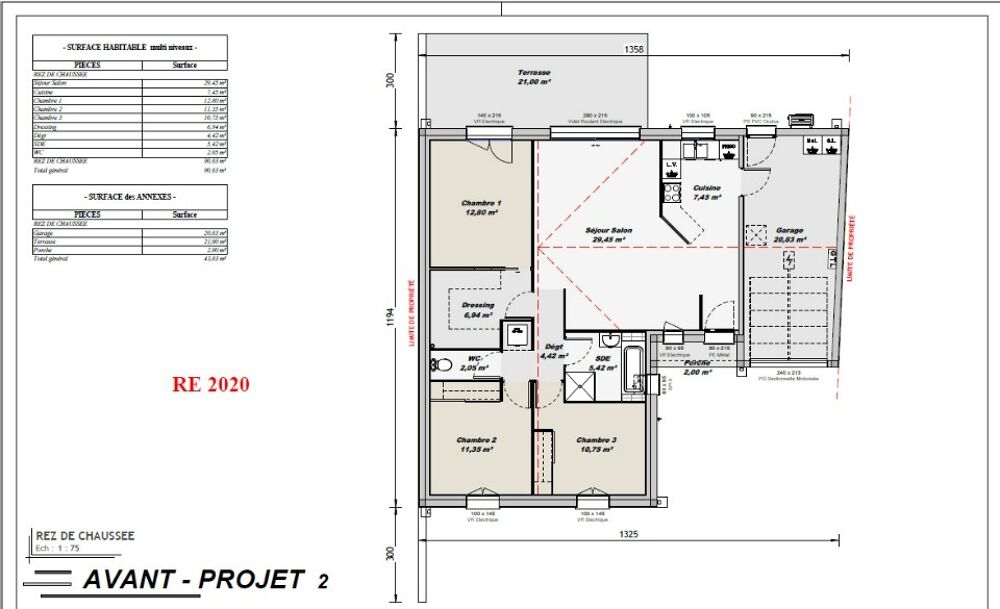 Découvrez cette maison contemporaine de 90 m² habitables....