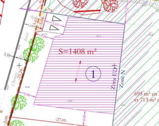  Terrain � vendre 1406 m�
