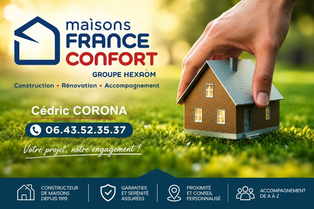 vente Terrain - 411 m² Bruille-lez-Marchiennes (59490)
