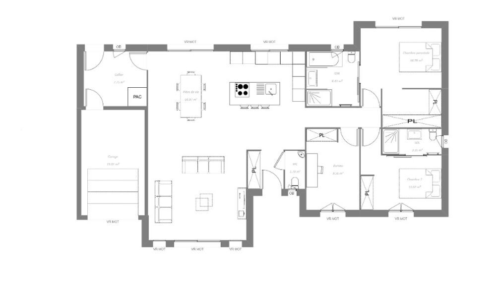 MAISON À CONSTRUIRE DE 110 M² DANS UN EMPLACEMENT PRIVIL....