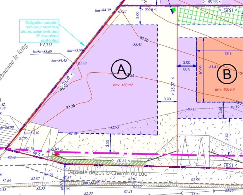 vente Terrain - 450 m² La Calmette (30190)