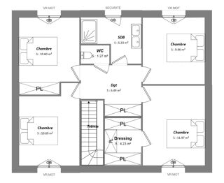  Maison 6 pi�ces 111 m� Notre-dame-d'o�