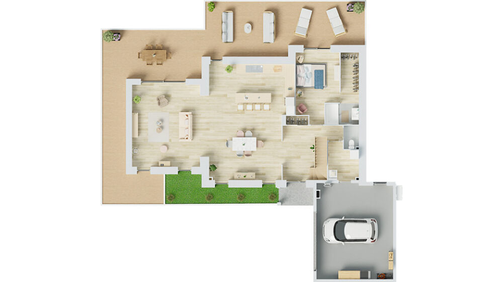 vente Maison - 6 pièce(s) - 165 m² Templeuve (59242)