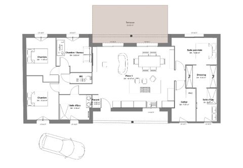   Vente Maison Maison - 4 pièce(s) - 140 m²