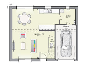  Maison à vendre 6 pièces 109 m²