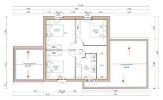  Maison 5 pi�ces 106 m� Saint-martin-de-mailloc