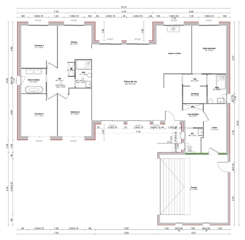 MILLY-LA-FORÊT - PROJET TERRAIN + CONSTRUCTION D'EXCEPTI....