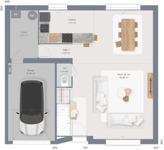  Maison à vendre 5 pièces 100 m²