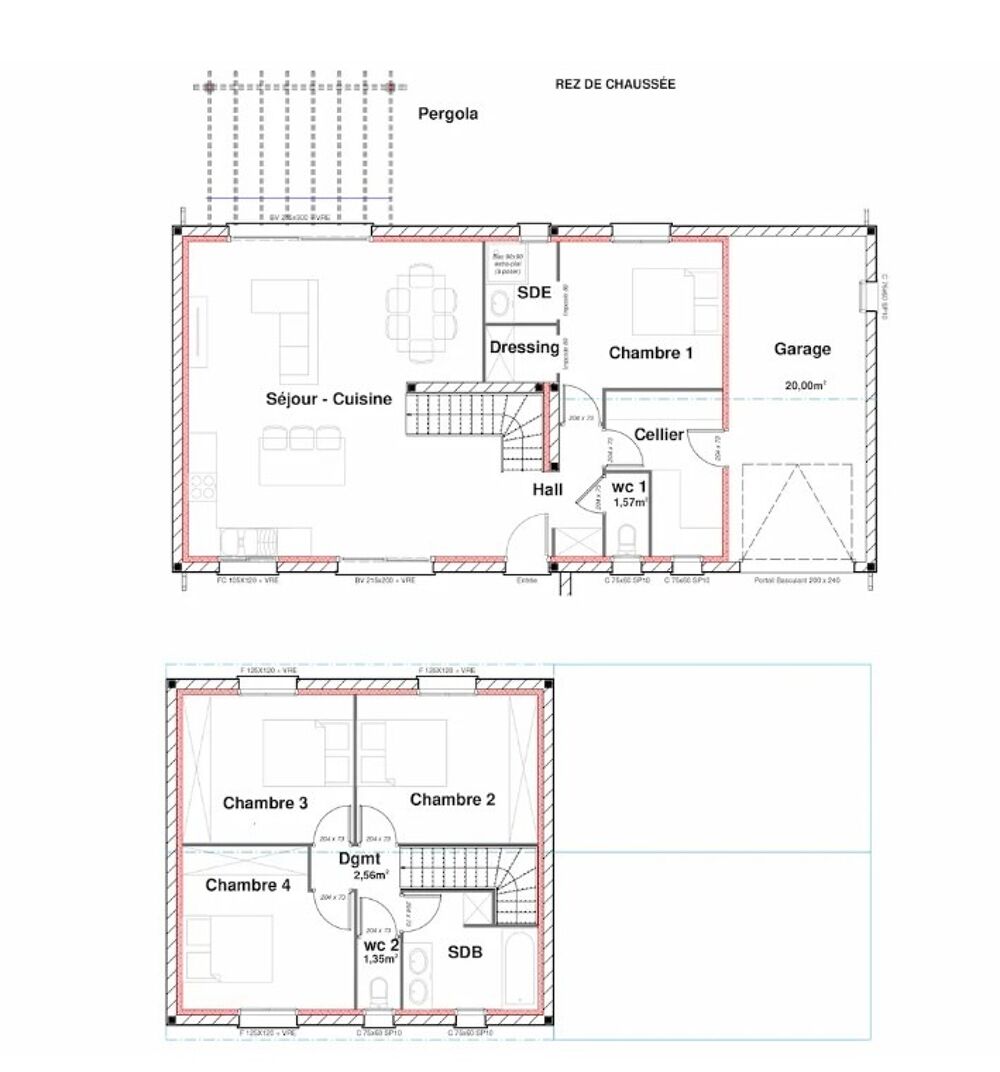 vente Maison - 5 pi�ce(s) - 115 m� La Motte-de-Galaure (26240)
