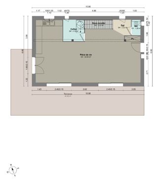  Maison à vendre 5 pièces 110 m²