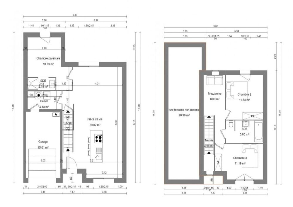 vente Maison - 5 pièce(s) - 94 m² Cormelles-le-Royal (14123)