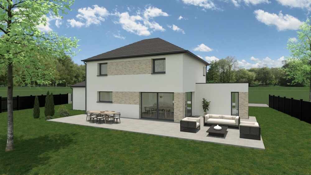 MAISON NEUVE DE 125 M² AVEC 4 CHAMBRES À HINGES - TERRAI....
