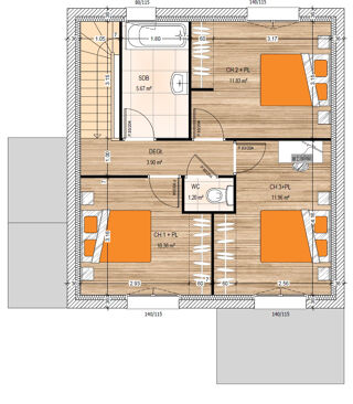  Maison � vendre 5 pi�ces 87 m�