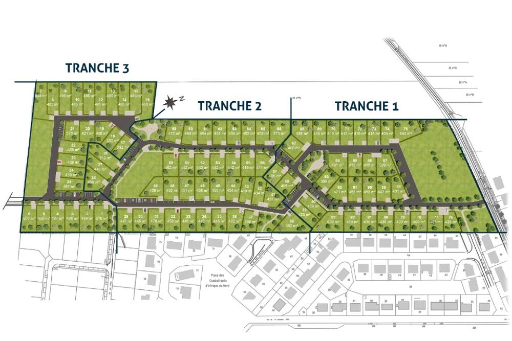 vente Terrain - 406 m² Nogent-le-Roi (28210)