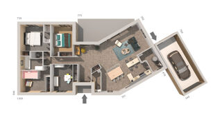  Maison 5 pi�ces 120 m� Saint-laurent-de-la-cabrerisse