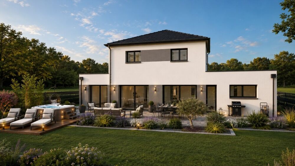 Maison à construire de 150 m² à Vendhuile, sur un vaste ....