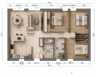  Maison à vendre 5 pièces 80 m²