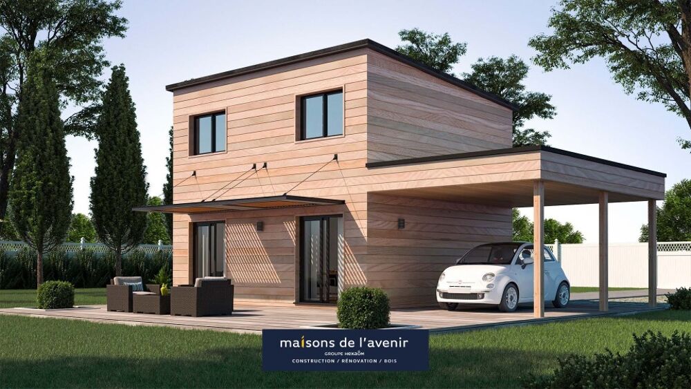 MAISON À CONSTRUIRE DE 95 M² A OSSATURE BOIS PROCHE DE B....