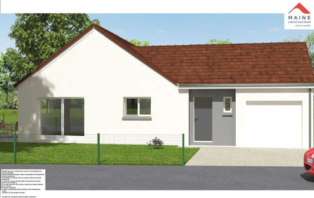 MAISON À CONSTRUIRE DE 90 M² IDÉALEMENT SITUÉE AU MANS A....