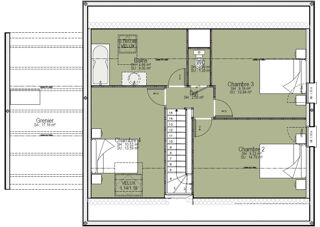  Maison � vendre 6 pi�ces 105 m�