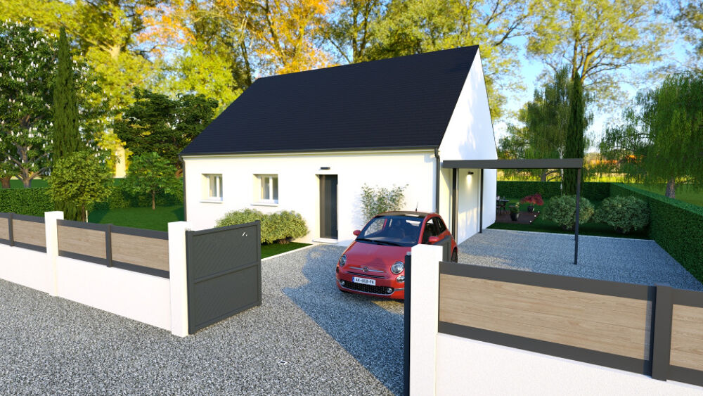 MAISON À CONSTRUIRE DE 80 M² À BAUGY DANS LE SECTEUR DE ....