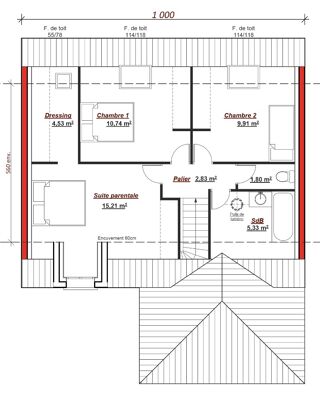  Maison 6 pices 115 m Chambourcy