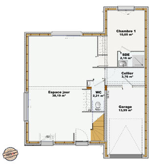  Maison 5 pi�ces 97 m� Buchy