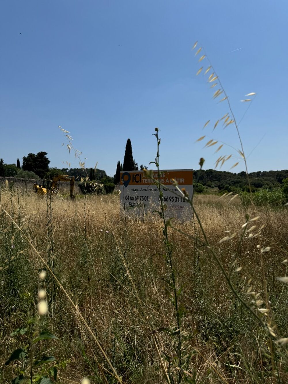 vente Terrain - 635 m² Aubais (30250)
