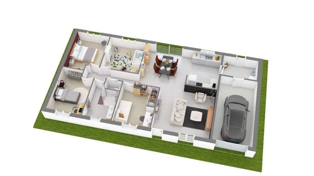 MAISON À CONSTRUIRE DE 108 M² À ARTHON, SECTEUR RÉSIDENT....