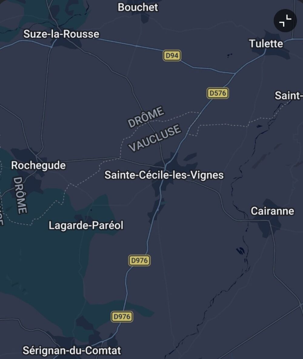vente Terrain - 591 m² Sainte-Cécile-les-Vignes (84290)