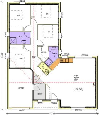 Maison à vendre 5 pièces 90 m²