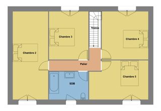  Maison 6 pi�ces 119 m� Le drennec