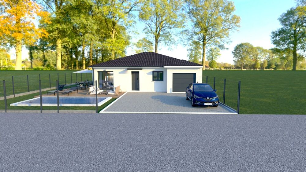 MAISON À CONSTRUIRE DE 89 M² PROCHE DE BOURG-EN-BRESSE, ....
