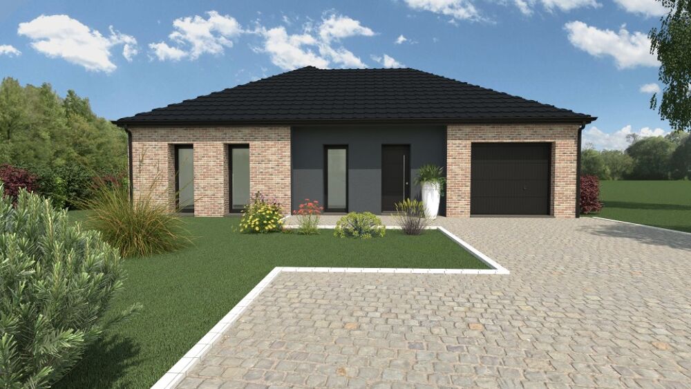 MAISON À CONSTRUIRE DE 120 M² À MO NS-EN-PÉVÈLE, PROXIMI....