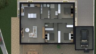  Maison 4 pi�ces 90 m� N�oules