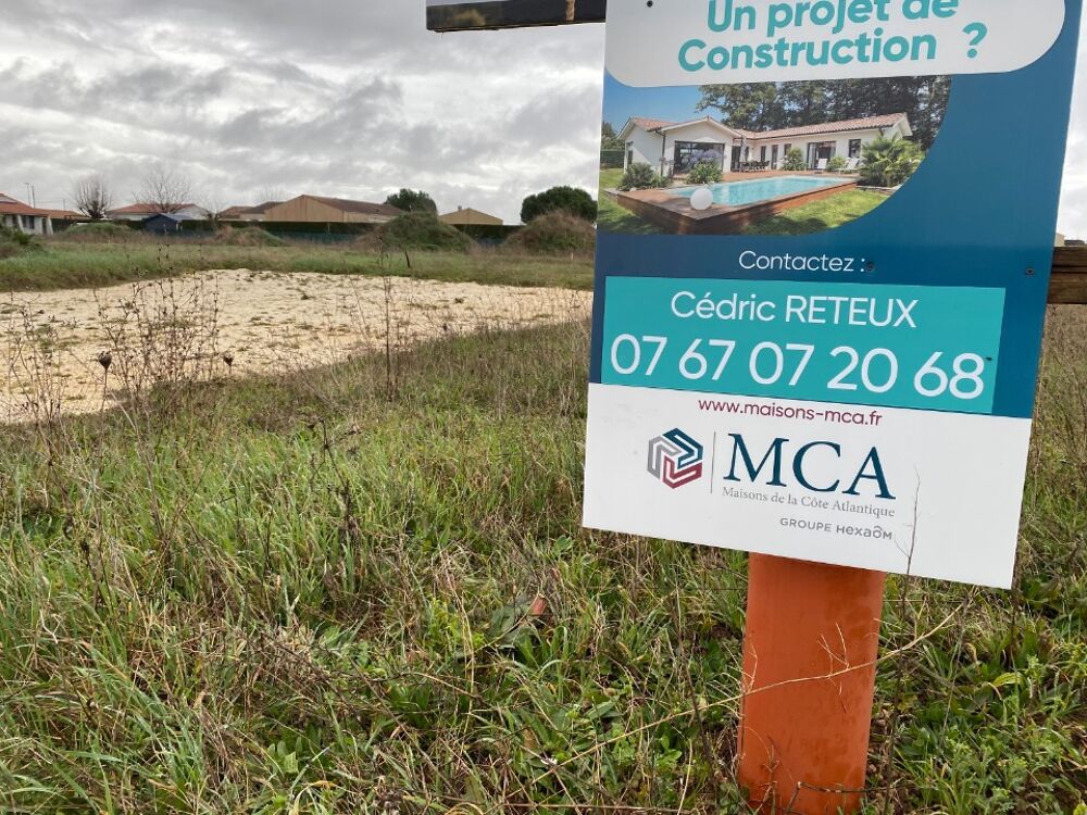 vente Terrain - 780 m² Genouillé (17430)