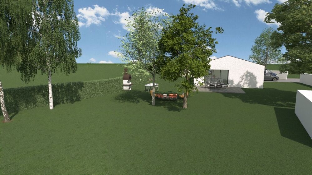 Maison neuve de 85 m² à construire à Saint-Christophe - ....
