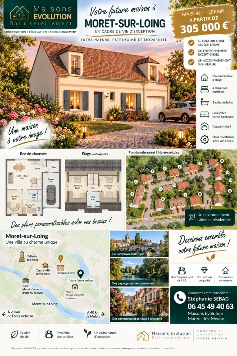 vente Maison - 5 pièce(s) - 90 m² Veneux-les-Sablons (77250)