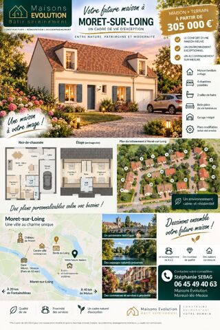 Maison 5 pièces 90 m² Veneux-les-sablons