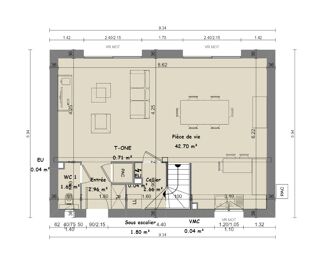  Maison � vendre 4 pi�ces 98 m�