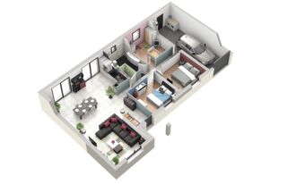  Maison à vendre 4 pièces 90 m²