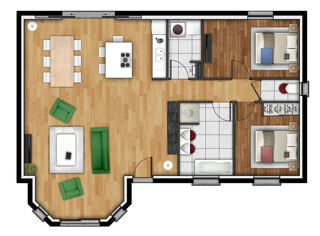  Maison � vendre 3 pi�ces 91 m�