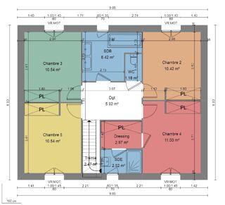  Maison à vendre 5 pièces 124 m²