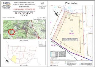  Terrain 790 m� Clermont-l'h�rault
