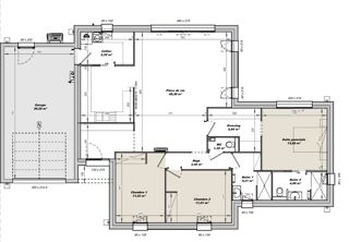  Maison 3 pi�ces 110 m� L'aiguillon-sur-vie