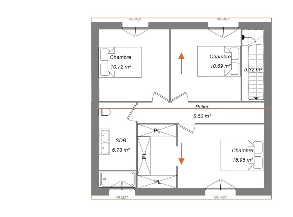 vente Maison - 5 pièce(s) - 90 m² Fussy (18110)