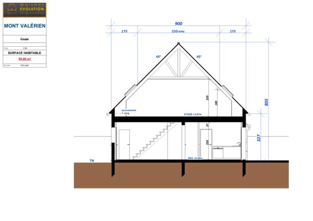 vente Maison - 4 pice(s) - 93 m Chailly-en-Brie (77120)