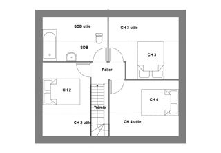 Maison à vendre 5 pièces 90 m²