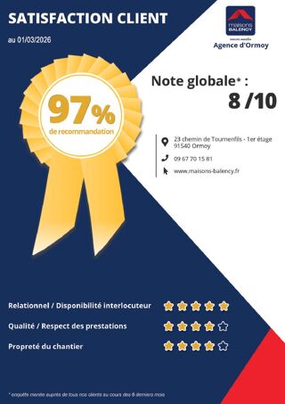  Maison � vendre 6 pi�ces 109 m�