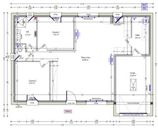  Maison à vendre 3 pièces 70 m²